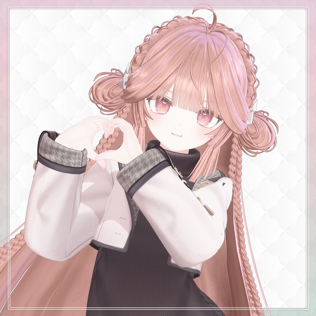 【15アバター対応】Chinese style long hair