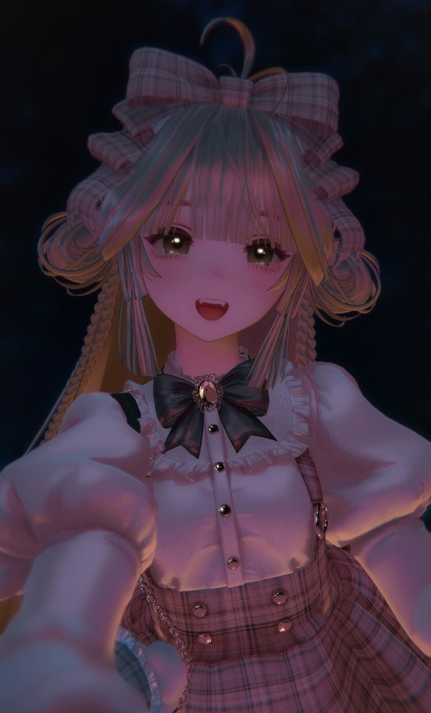 【15アバター対応】Chinese style long hair