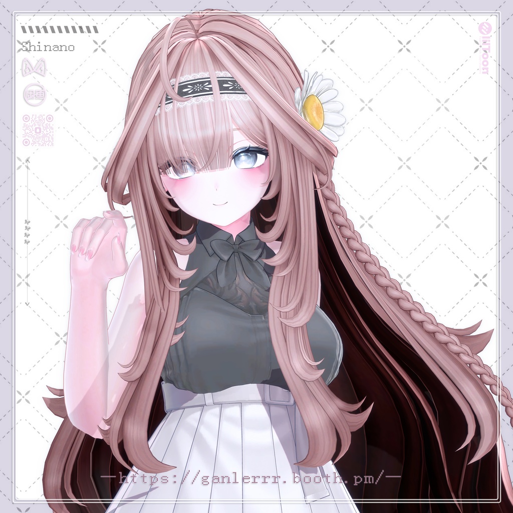 【21アバター対応】Fleur Mellow Hair