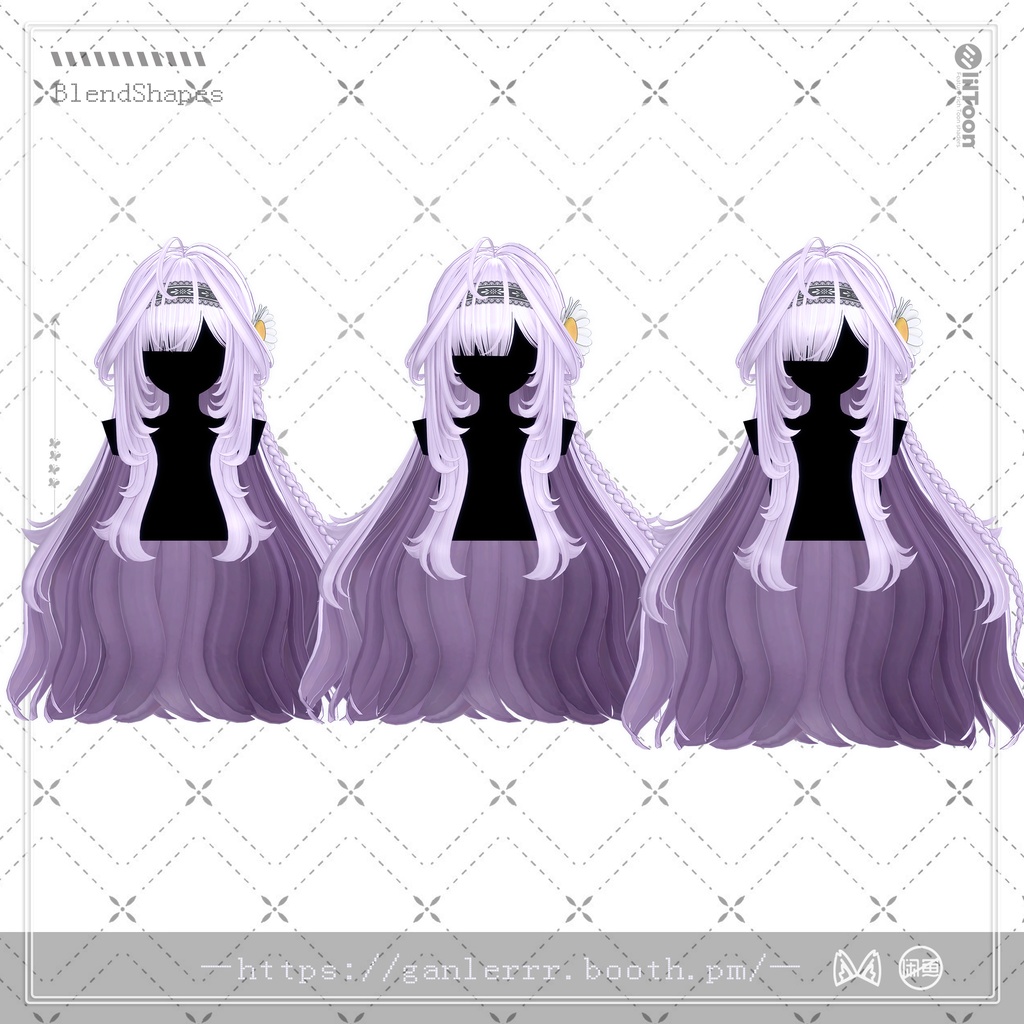 【21アバター対応】Fleur Mellow Hair