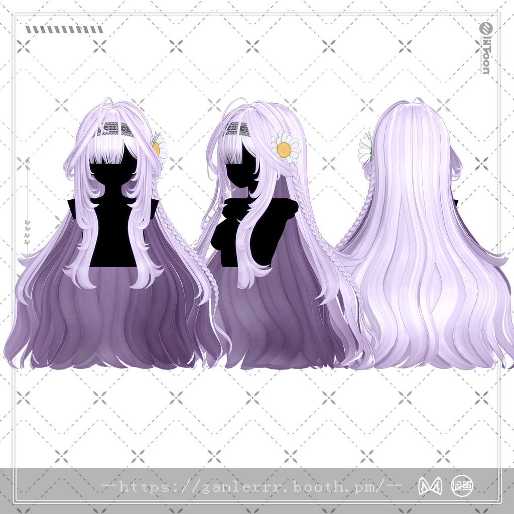 【21アバター対応】Fleur Mellow Hair