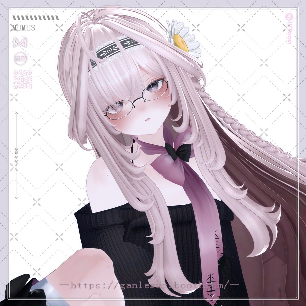 【21アバター対応】Fleur Mellow Hair