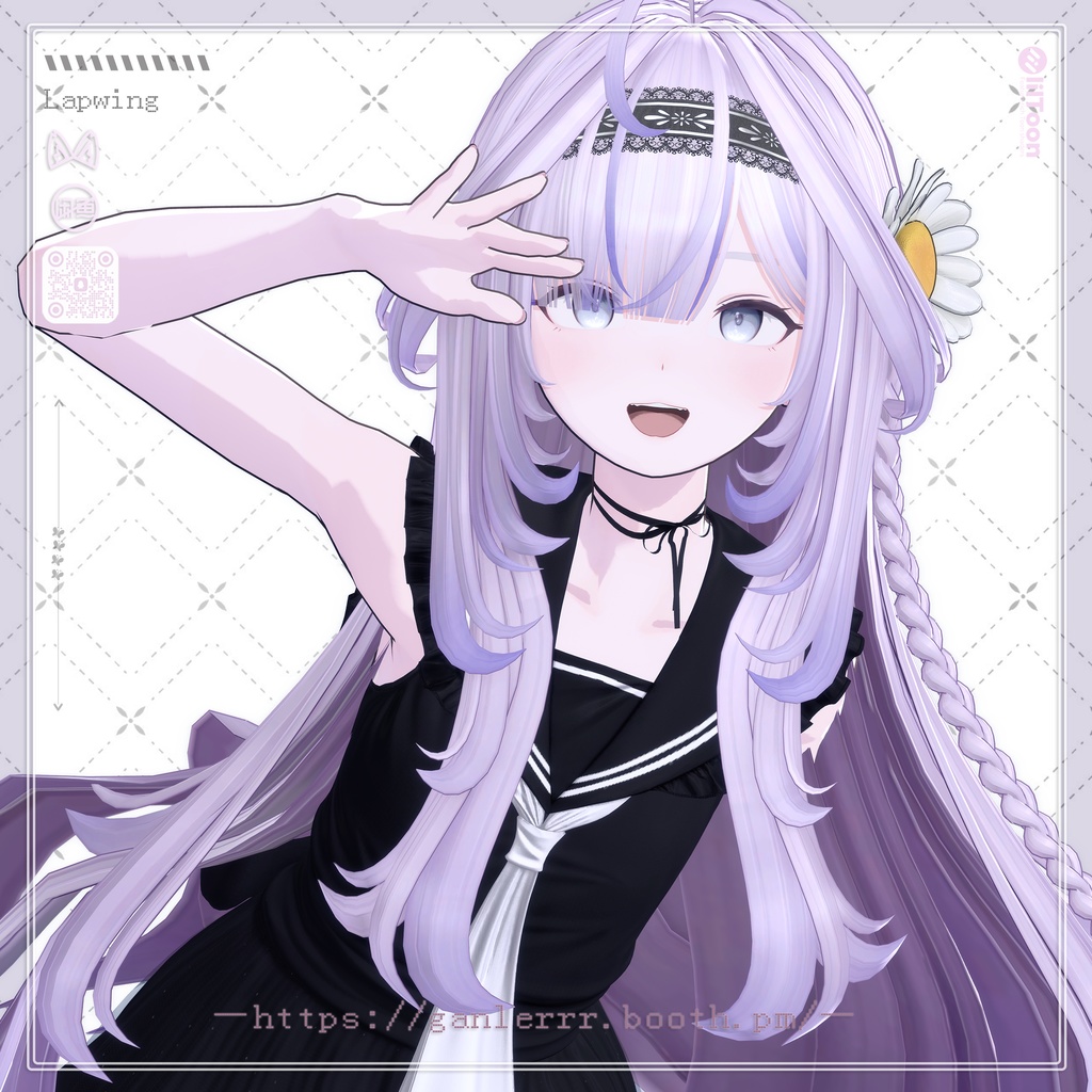 【21アバター対応】Fleur Mellow Hair