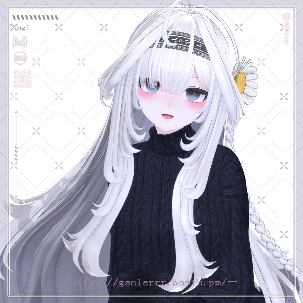 【21アバター対応】Fleur Mellow Hair