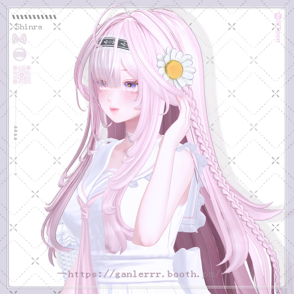 【21アバター対応】Fleur Mellow Hair