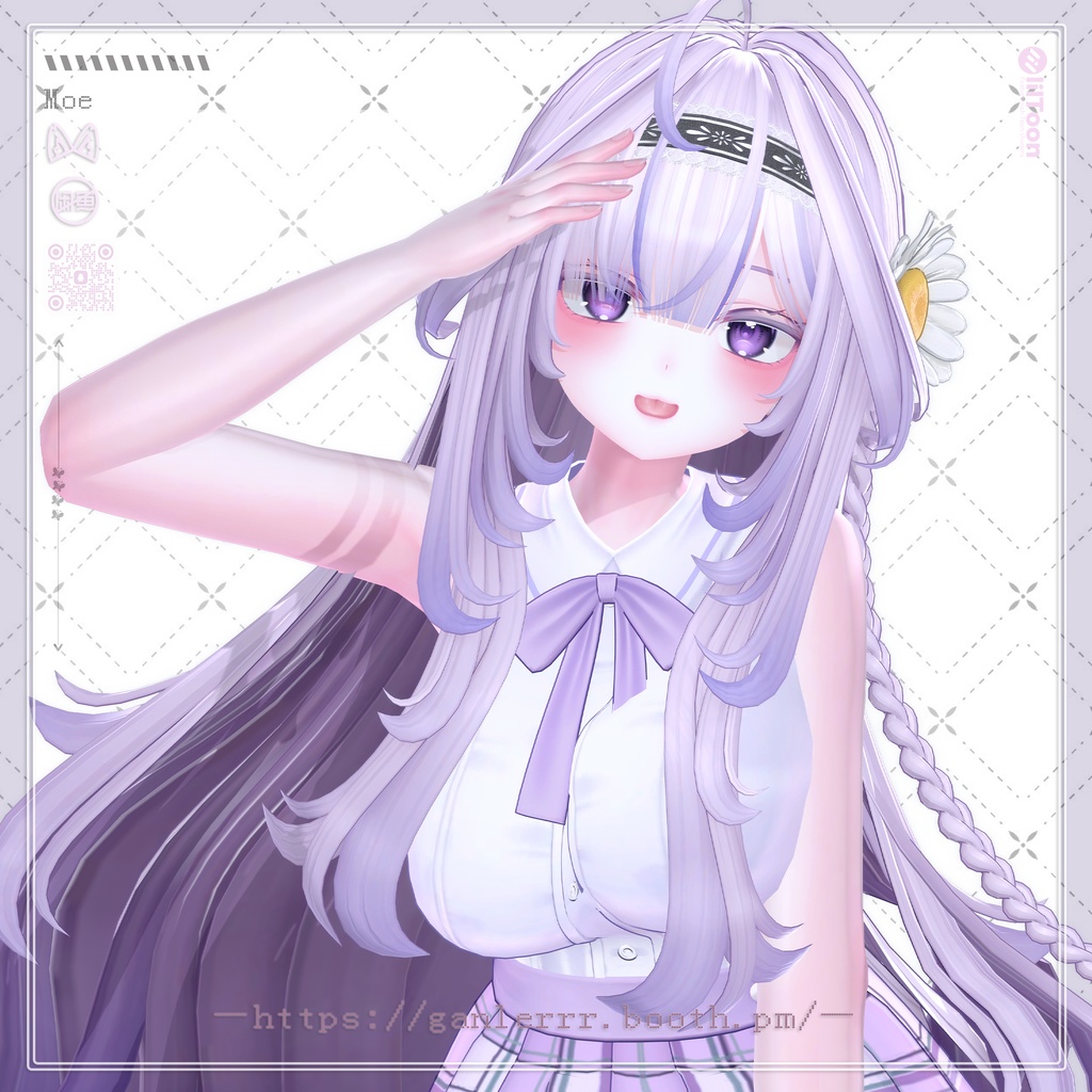 【21アバター対応】Fleur Mellow Hair