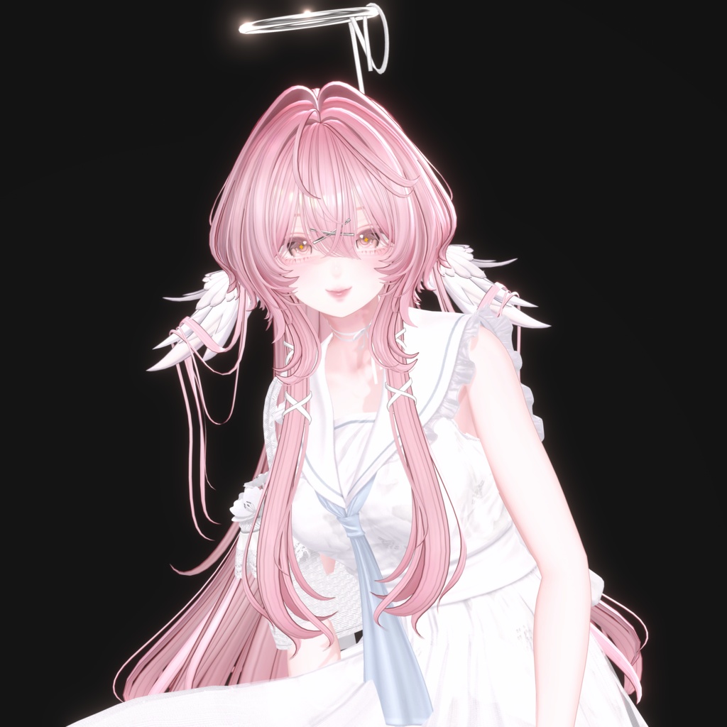 🤍Sale🤍【VRC Hair】Angel Puff Hair