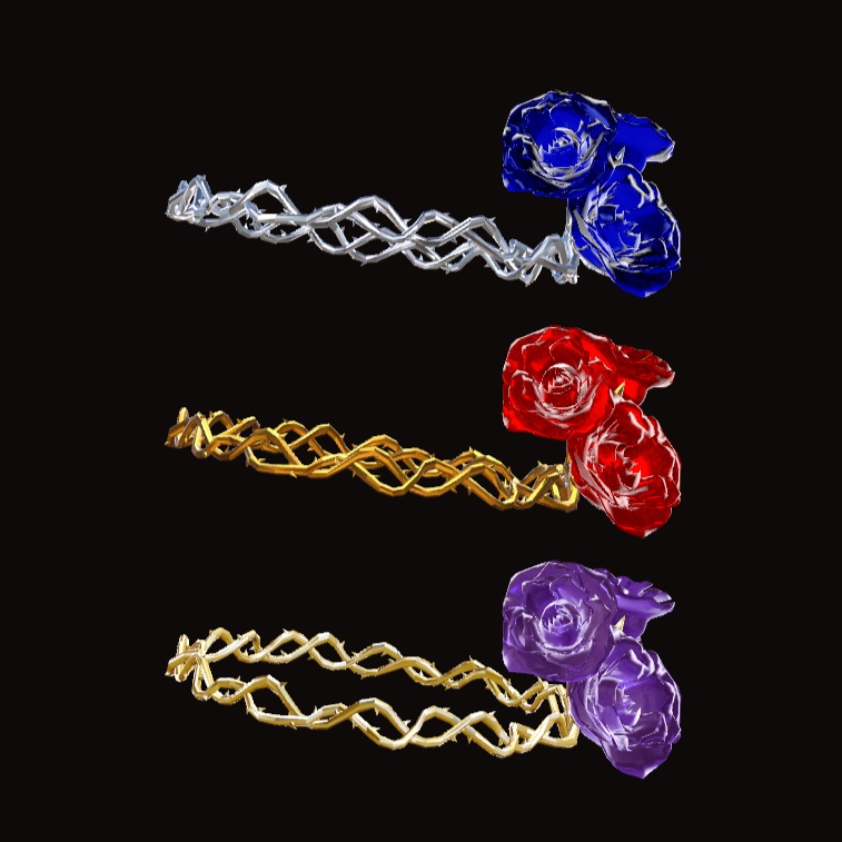 【VRC想定】Rose Crown