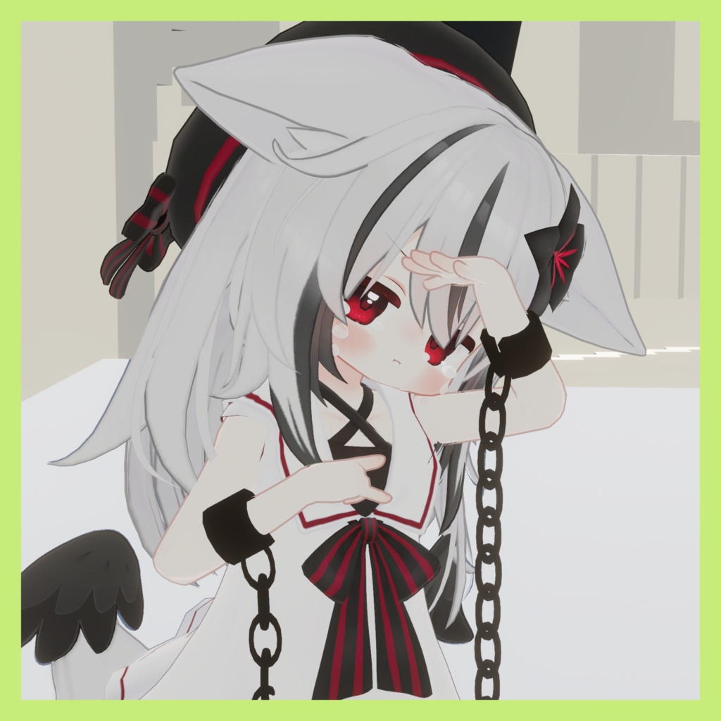 掴める鎖 【3Dモデル】【VRChat想定】【8アバター対応】