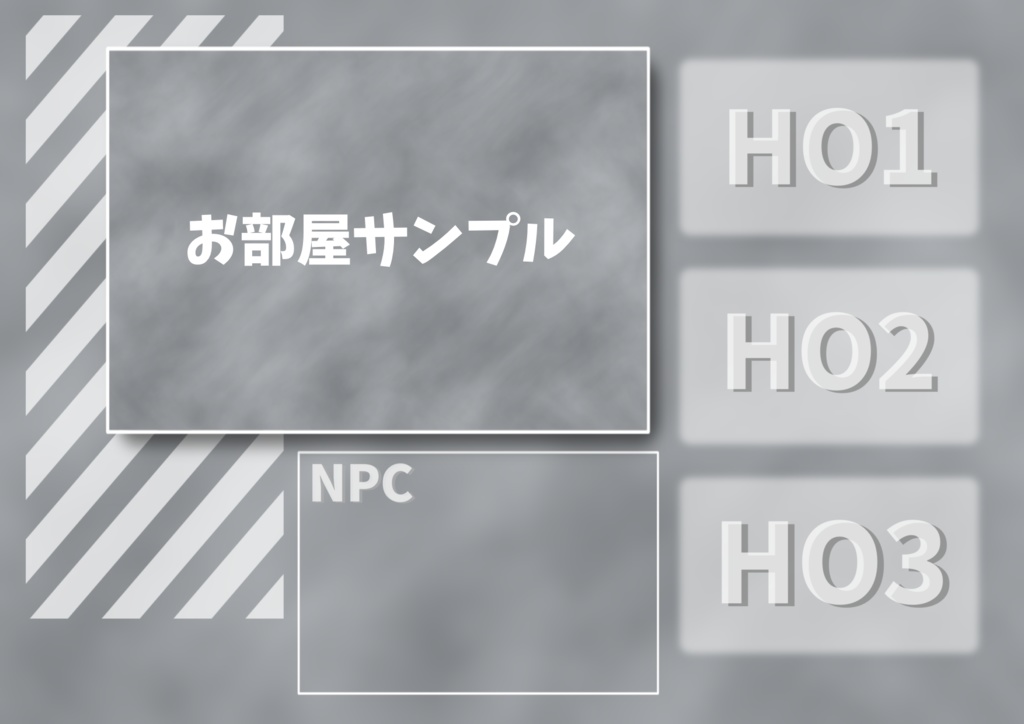 【無償/有償】ココフォリア素材❡シンプル 半透明