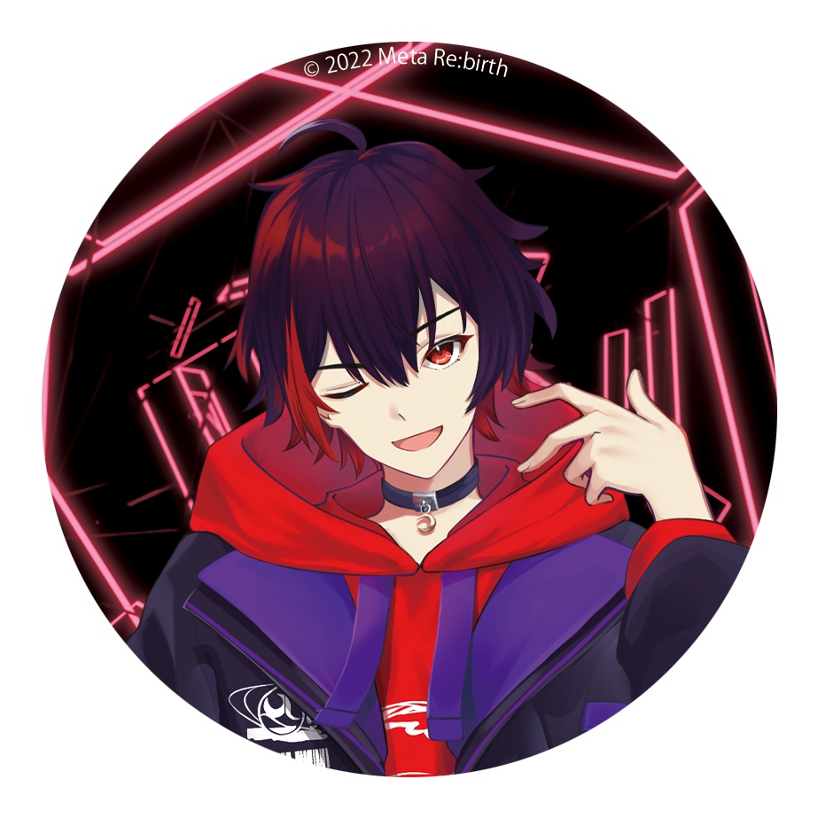 赤崎紅 缶バッチ