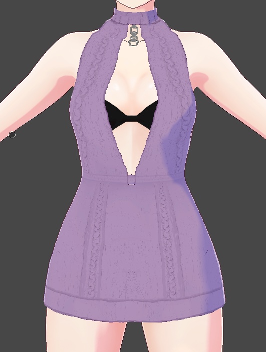 Virgin Killer Dress And Thigh Highs - Ten Colors