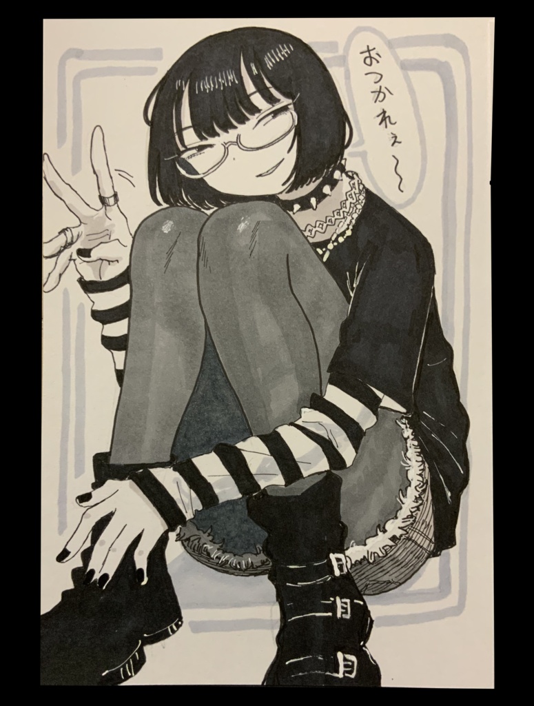 【オーダーあり】描き下ろしイラストポストカード