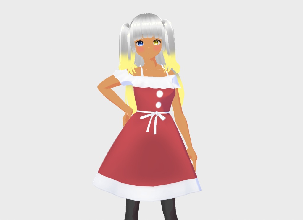 [Vroid] Xmas dress basic