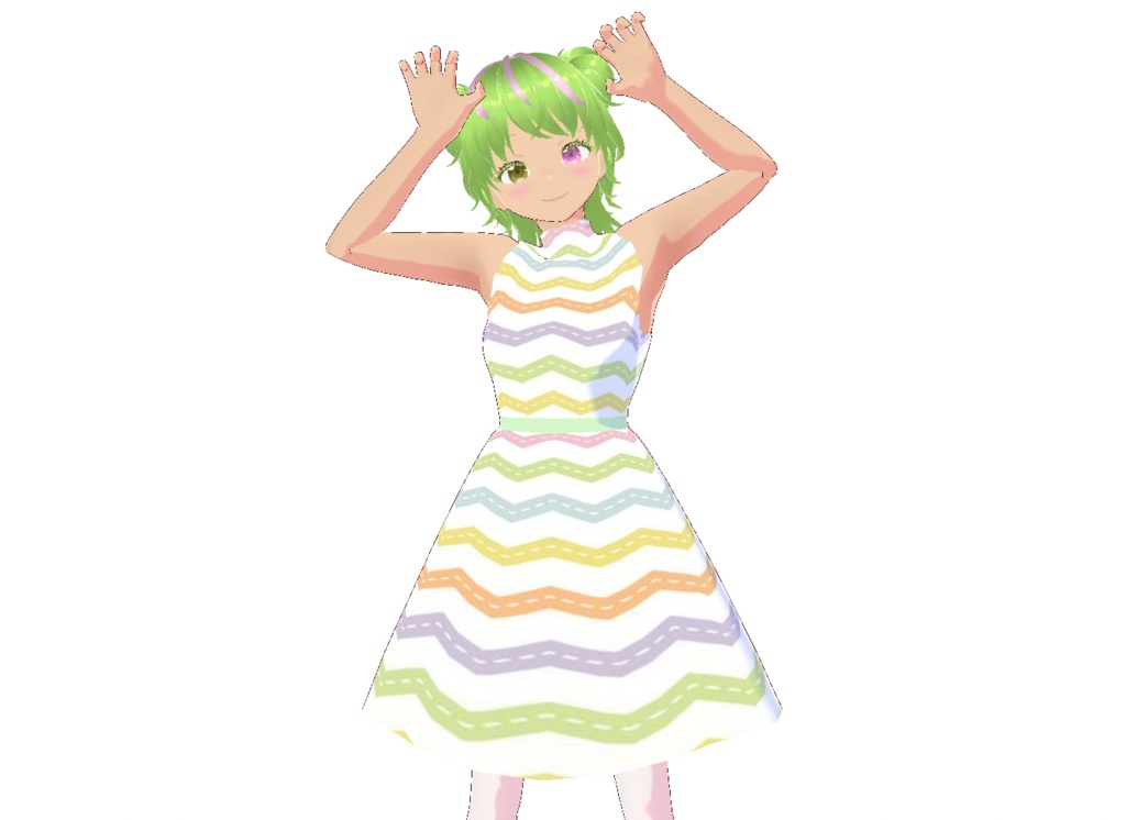 [Vroid] ZigZag Dress