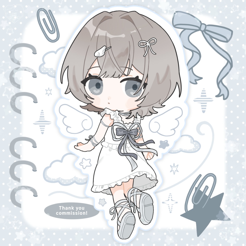 【表情差分おまけ付】SDイラスト制作