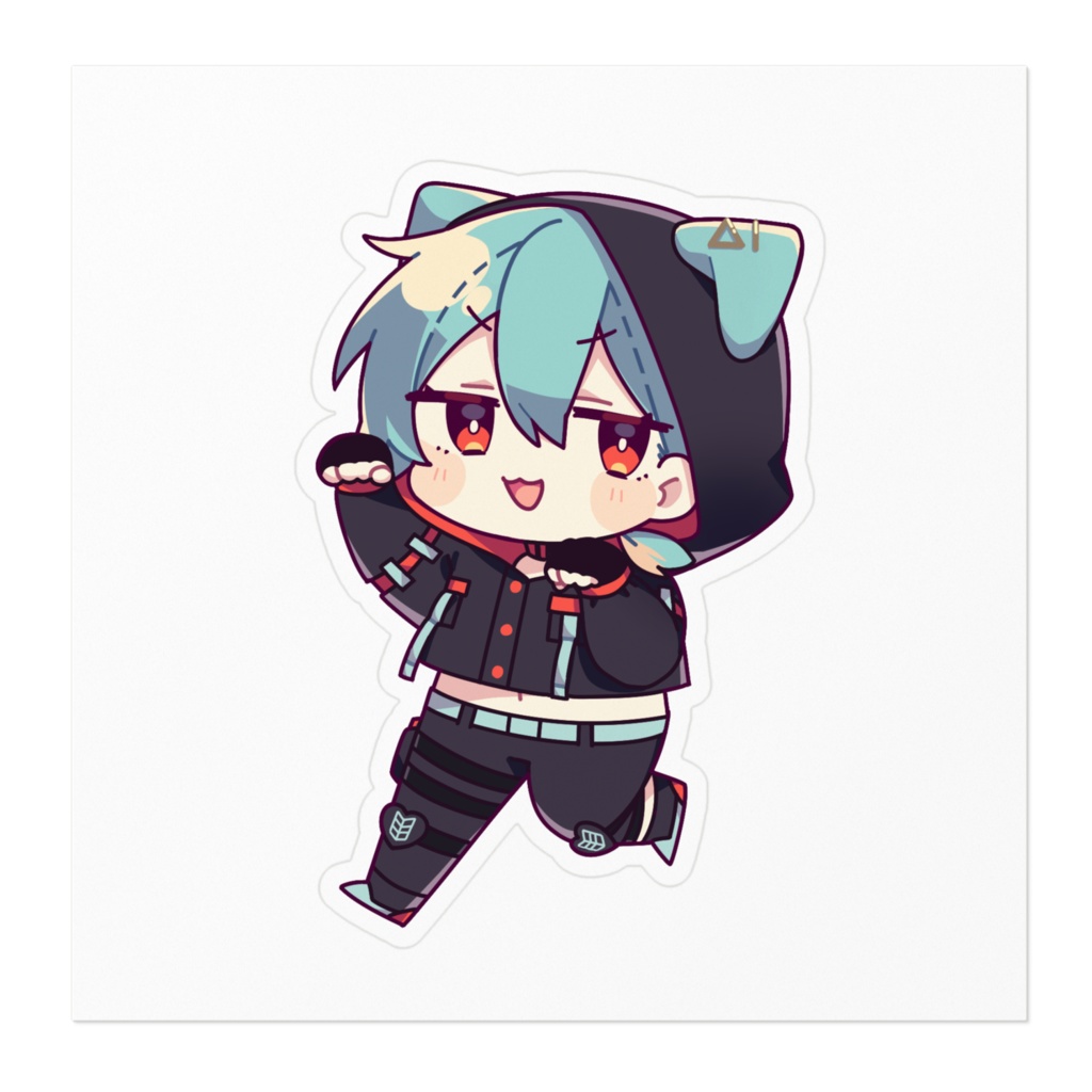 「ゲーミング衣装」ステッカー