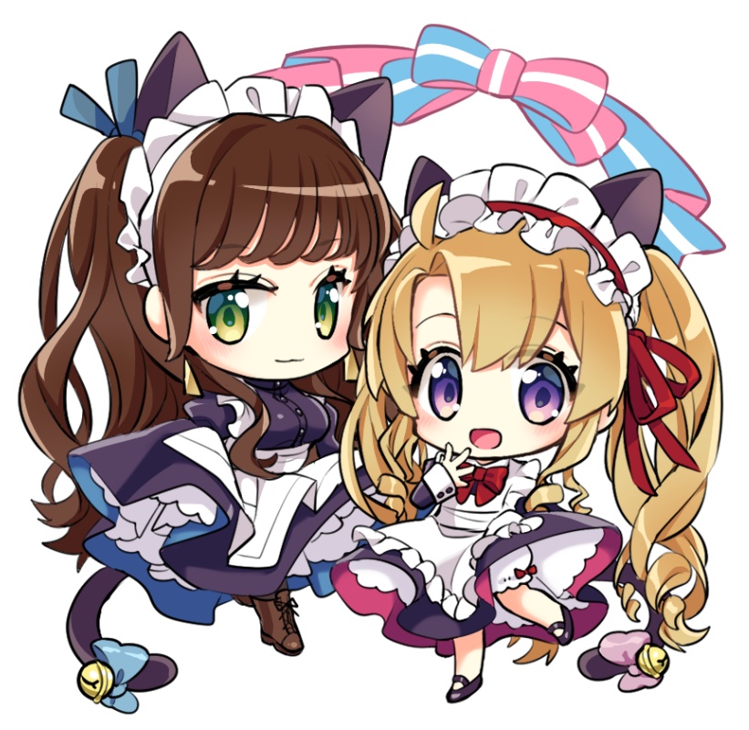 あきよしき創作メイドさんアクリルキーホルダー