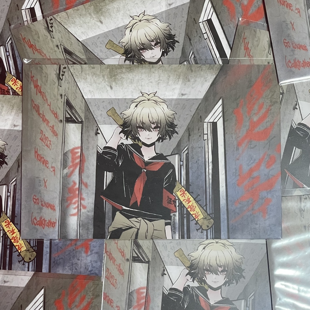 HONNE x Go Enomotoコラボポストカード