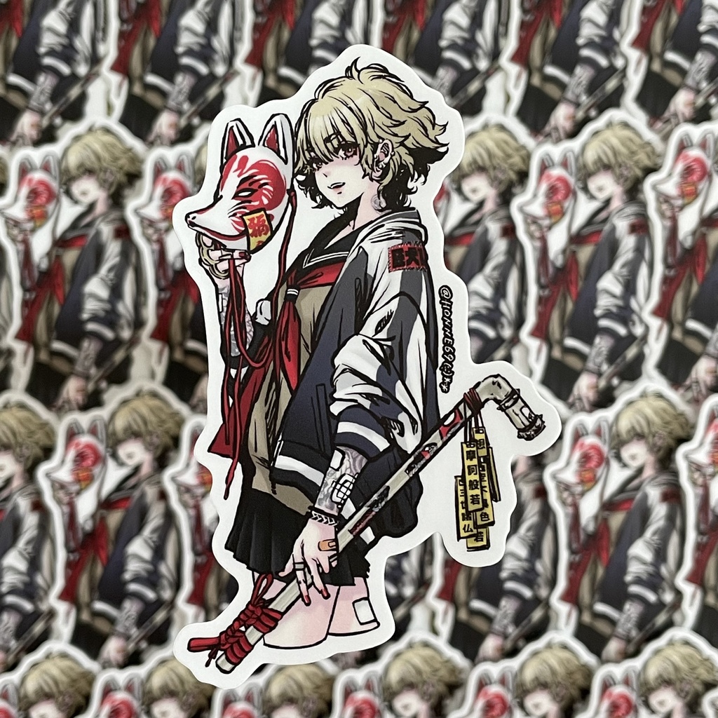 ステッカー/狂犬レディ(A:葵 B:澪)