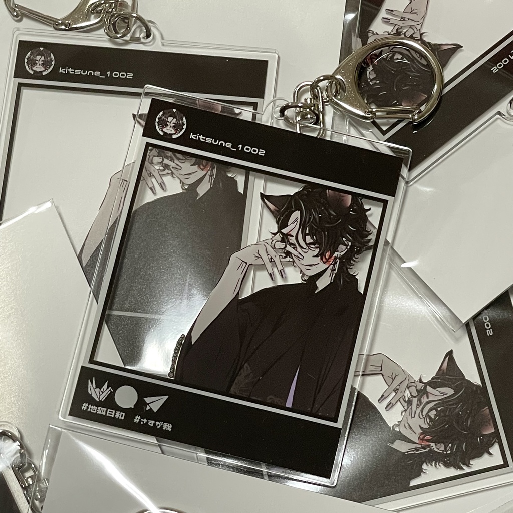 若津屋那榮アクリルキーホルダー