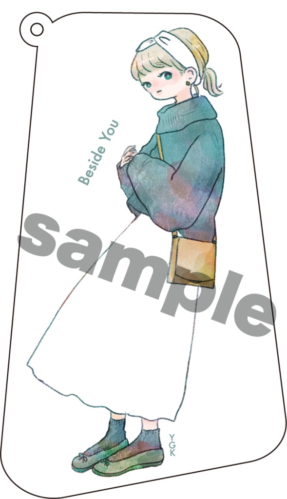 日常に溶け込むアクリルキーホルダーA