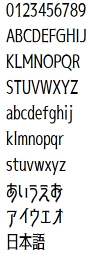 おしゃれなフリーフォントカタログ