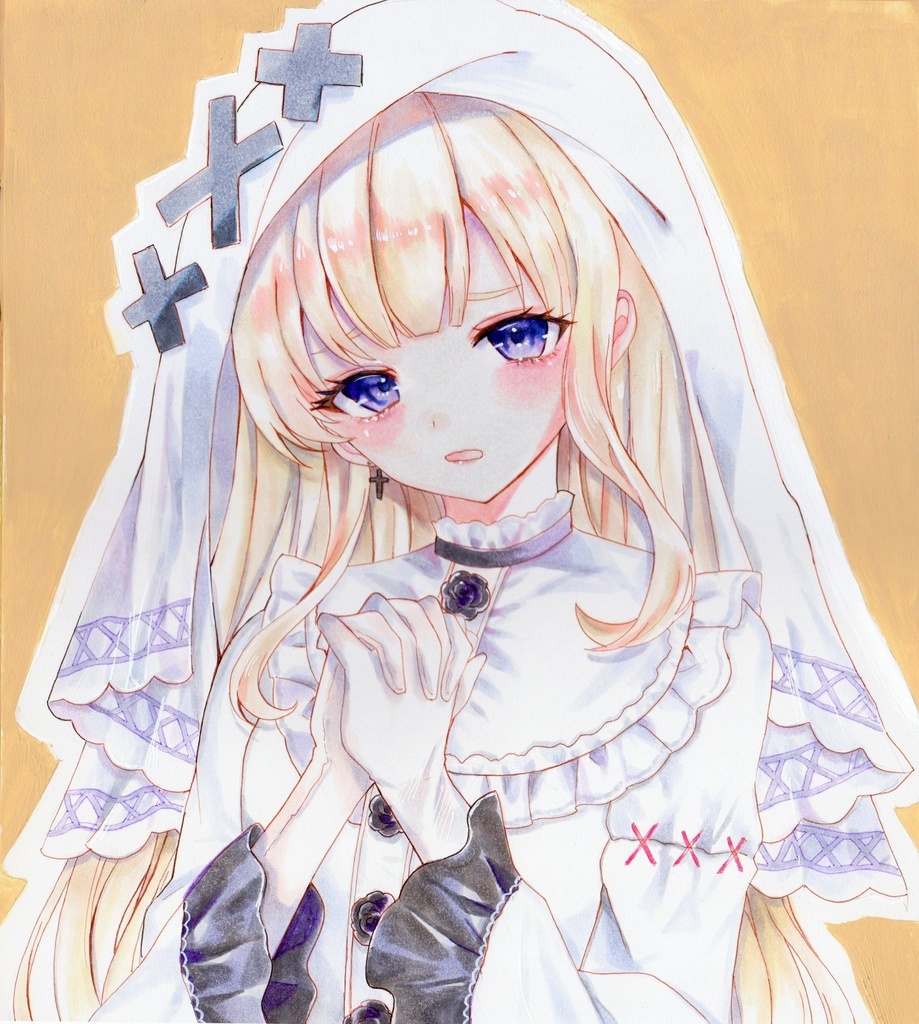 【大色紙】魔法少女ノ魔女裁判 ／ 氷上メルル