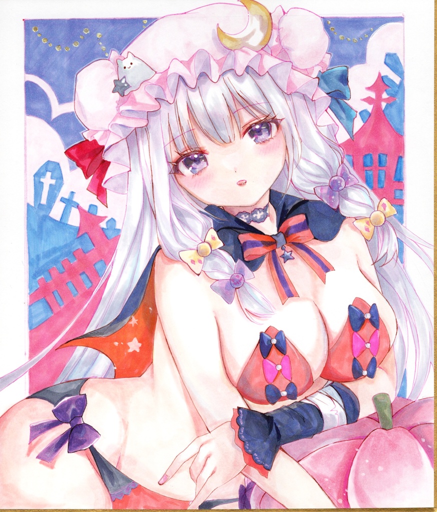 【中色紙】東方project/パチュリー