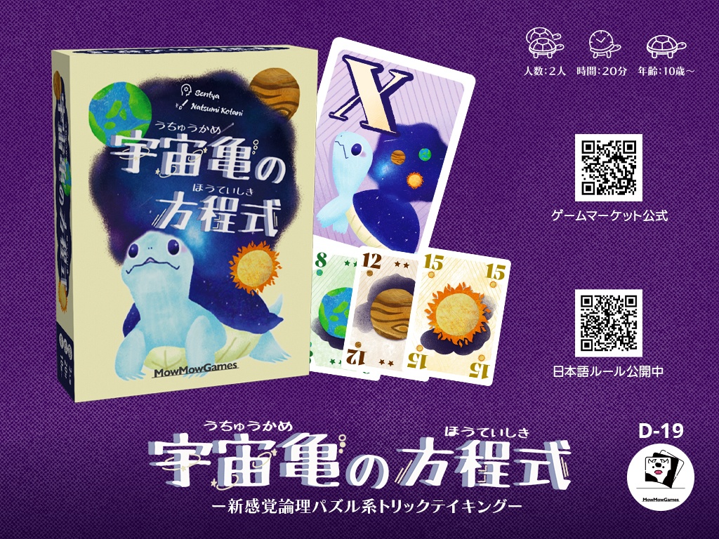 宇宙亀の方程式