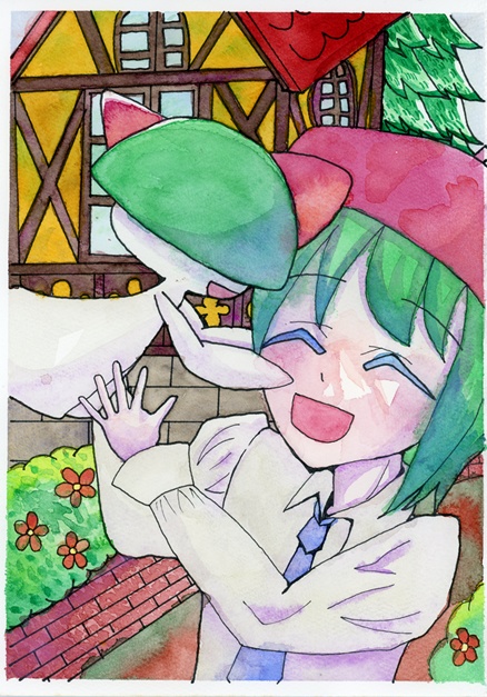 オーダー式アナログイラスト