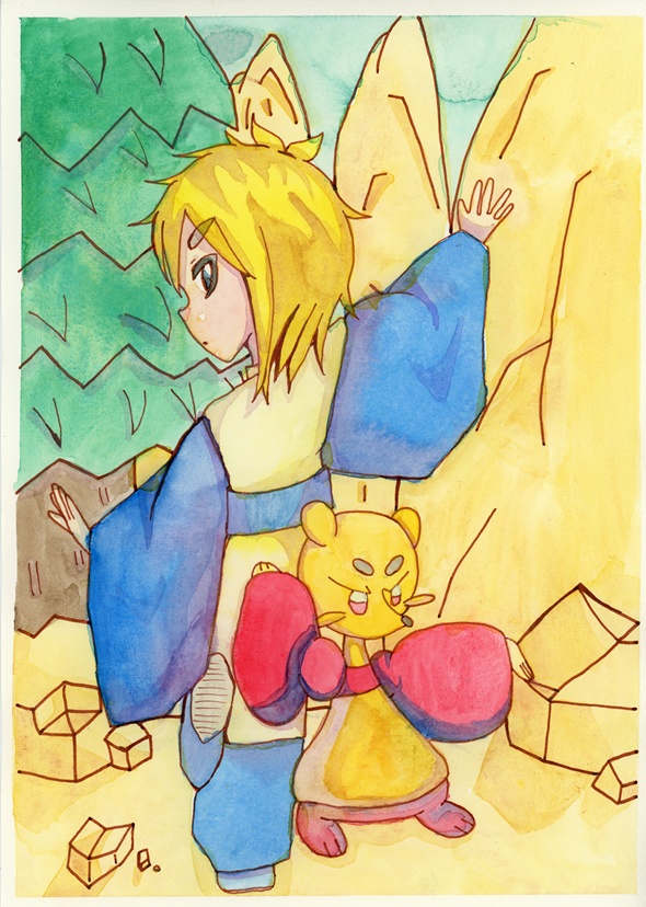 オーダー式アナログイラスト