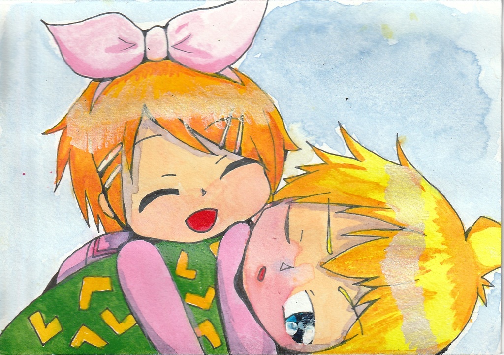 オーダー式アナログイラスト