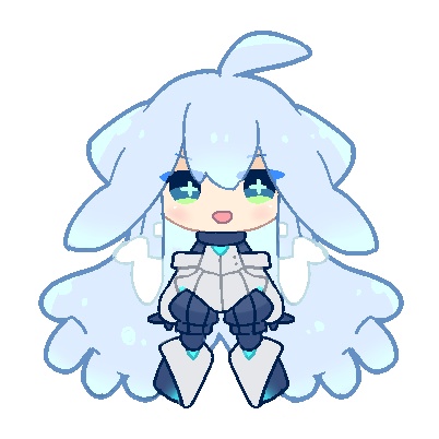 ながくてしろい自立アクリルスタンド