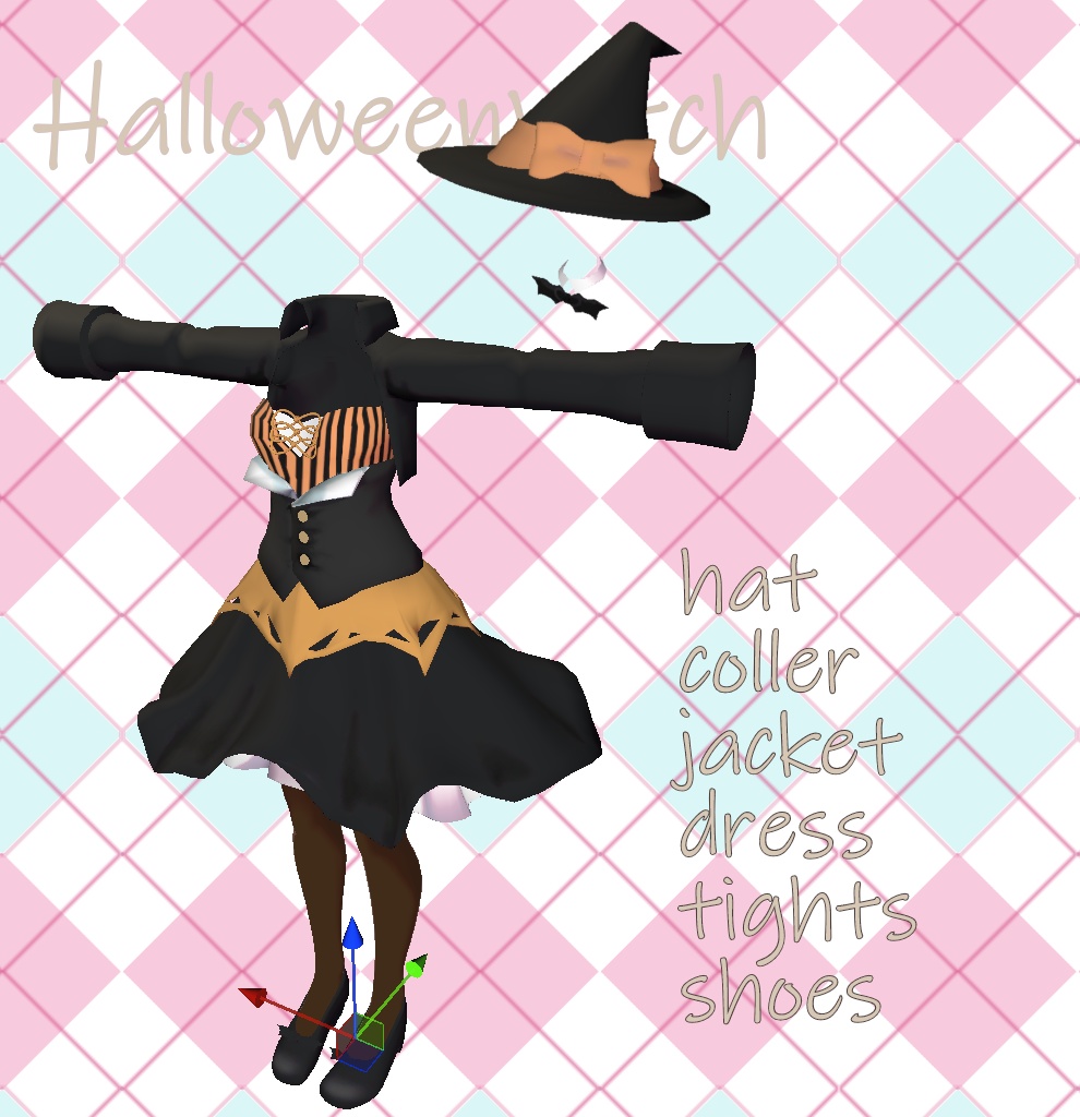 【VRC想定】Halloween Witch