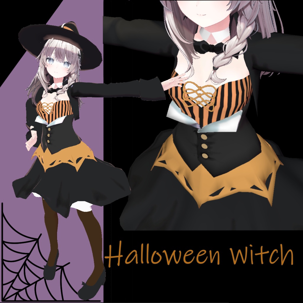 【VRC想定】Halloween Witch