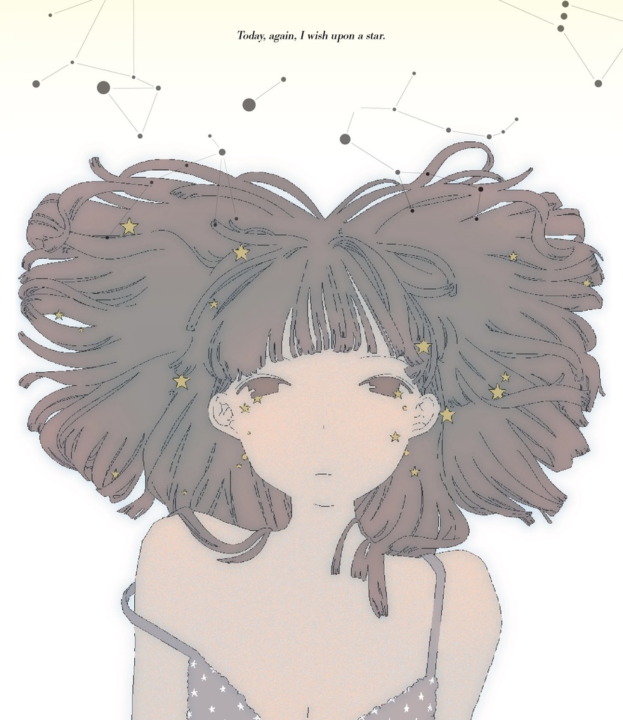星に願いを クリアポスター　