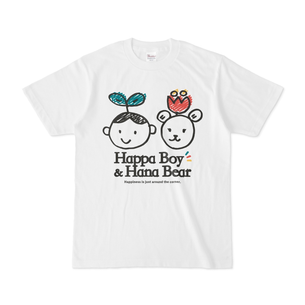 Happa Boy & Hana Bear Tシャツ