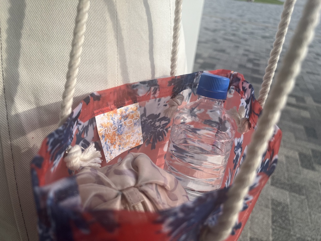 チュールトートバッグ