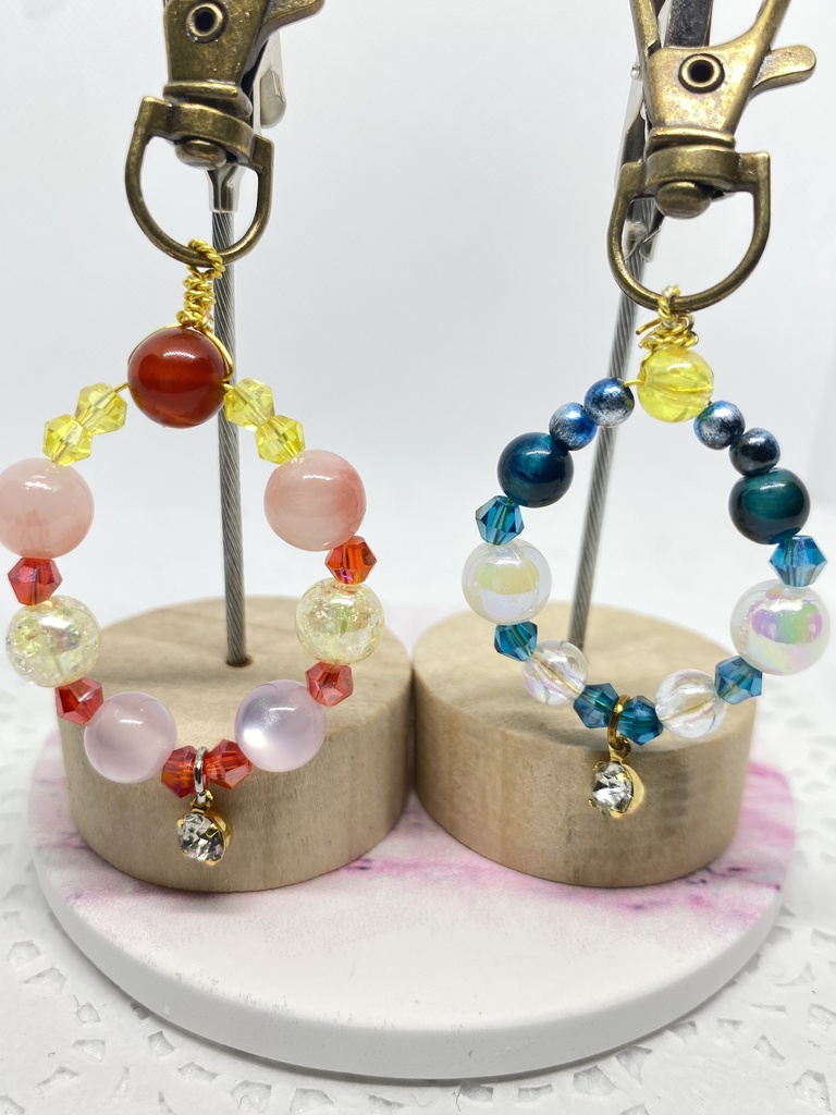 【鬼滅の刃】六花と狛犬(狛治概念キーホルダー)