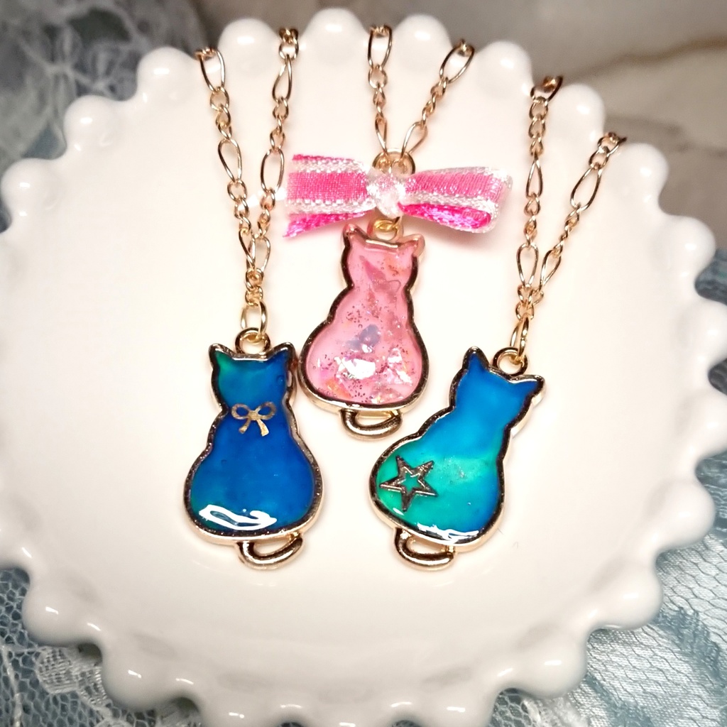 猫のネックレス(３種類)