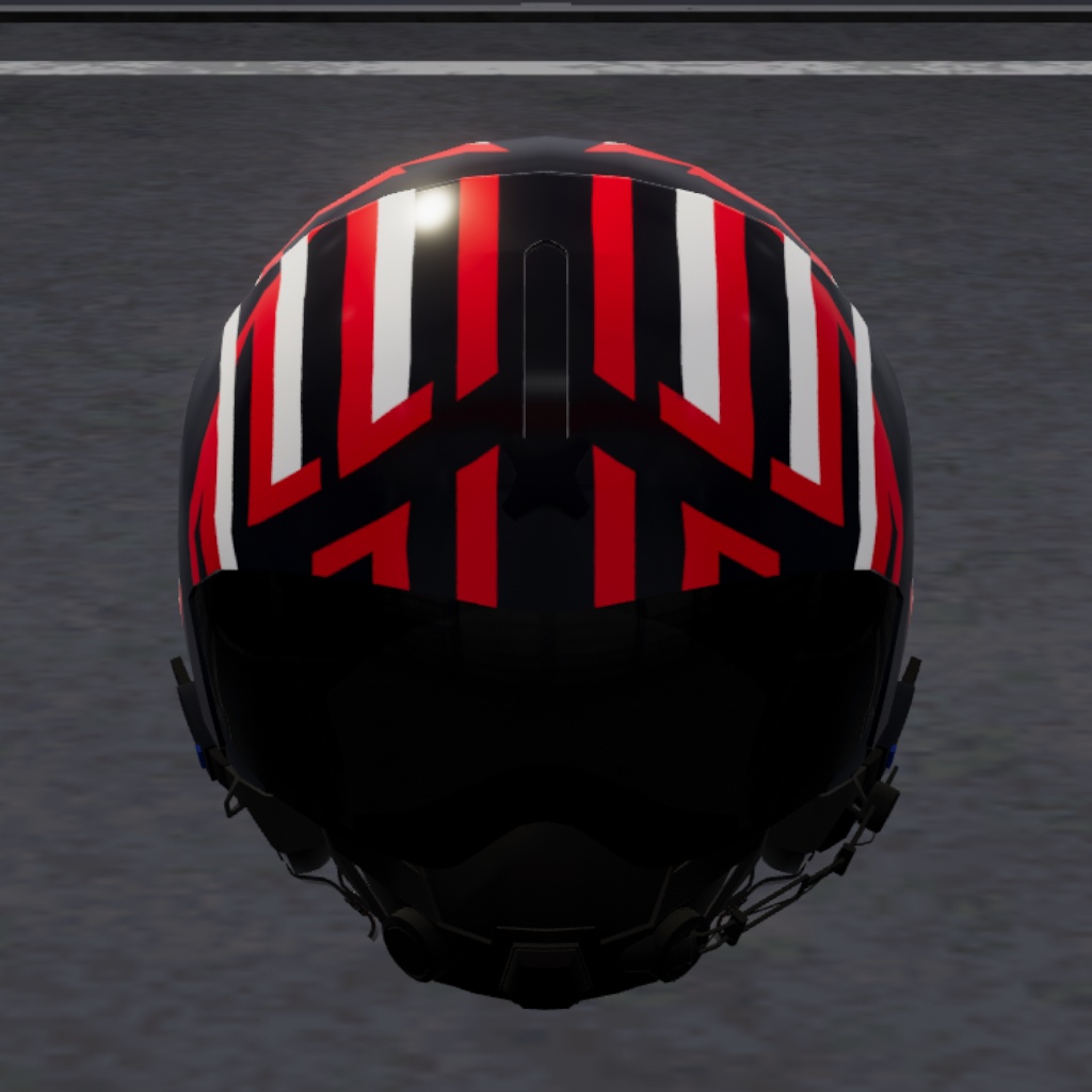 "Maverick" HGU-33 【多種類フライトヘルメットV2 用】Texture