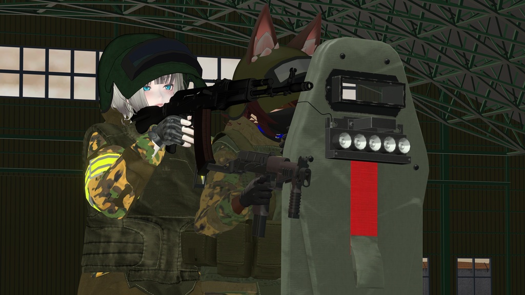 【VRChat】Vant-VM Ballistic shields