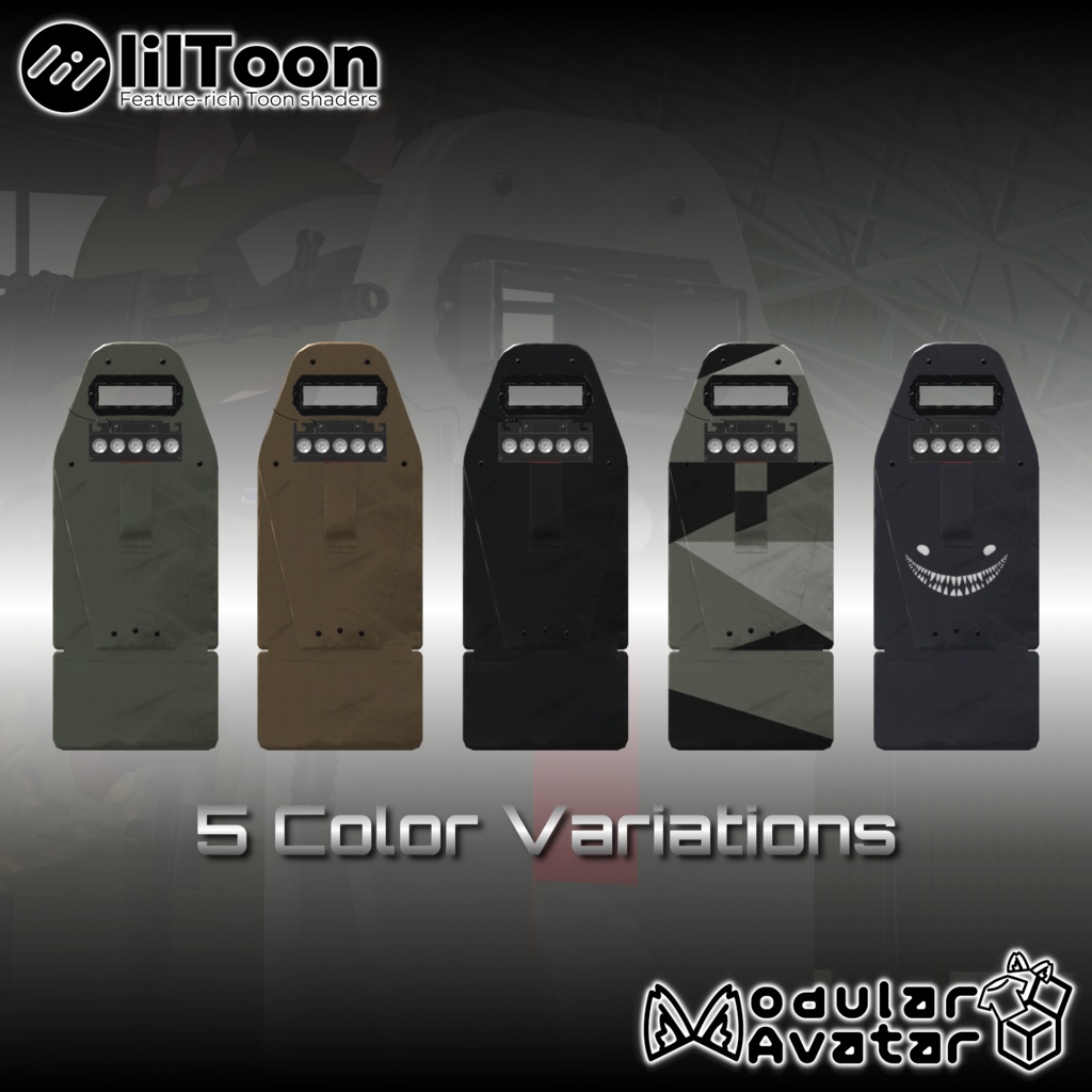 【VRChat】Vant-VM Ballistic shields