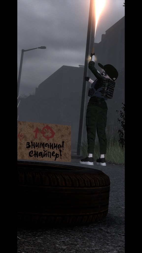 【MA対応】ギミック付き スナイパースカブ看板 v1.0