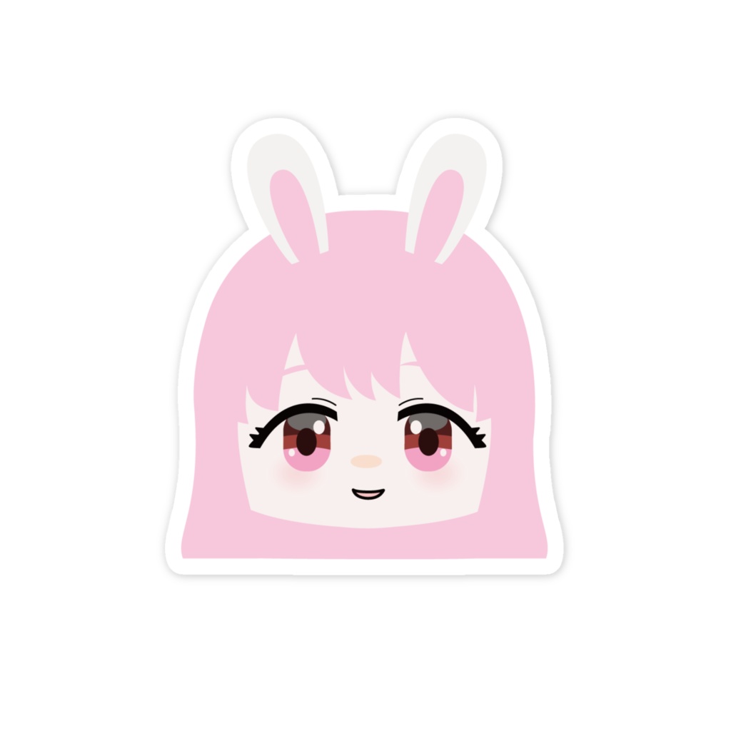 うさこ氏のステッカー