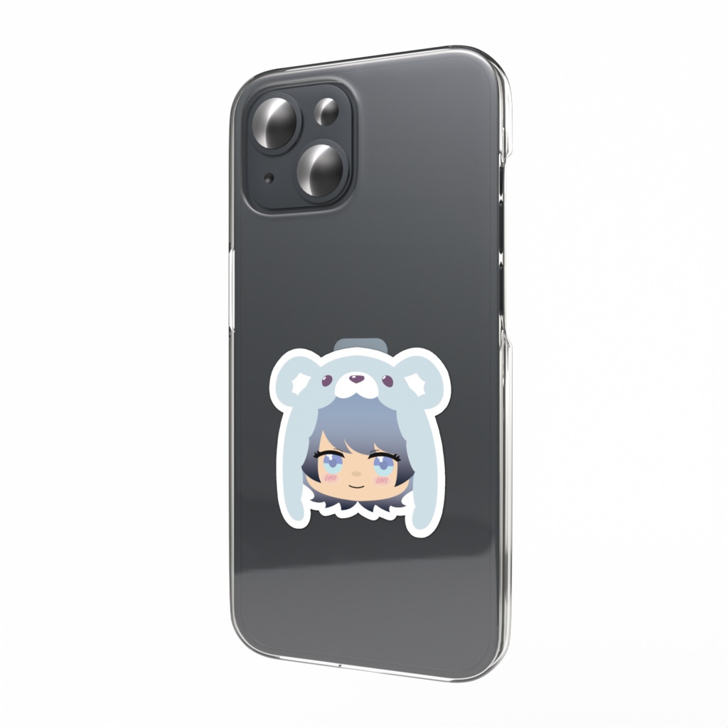 十七面烏さんのステッカー