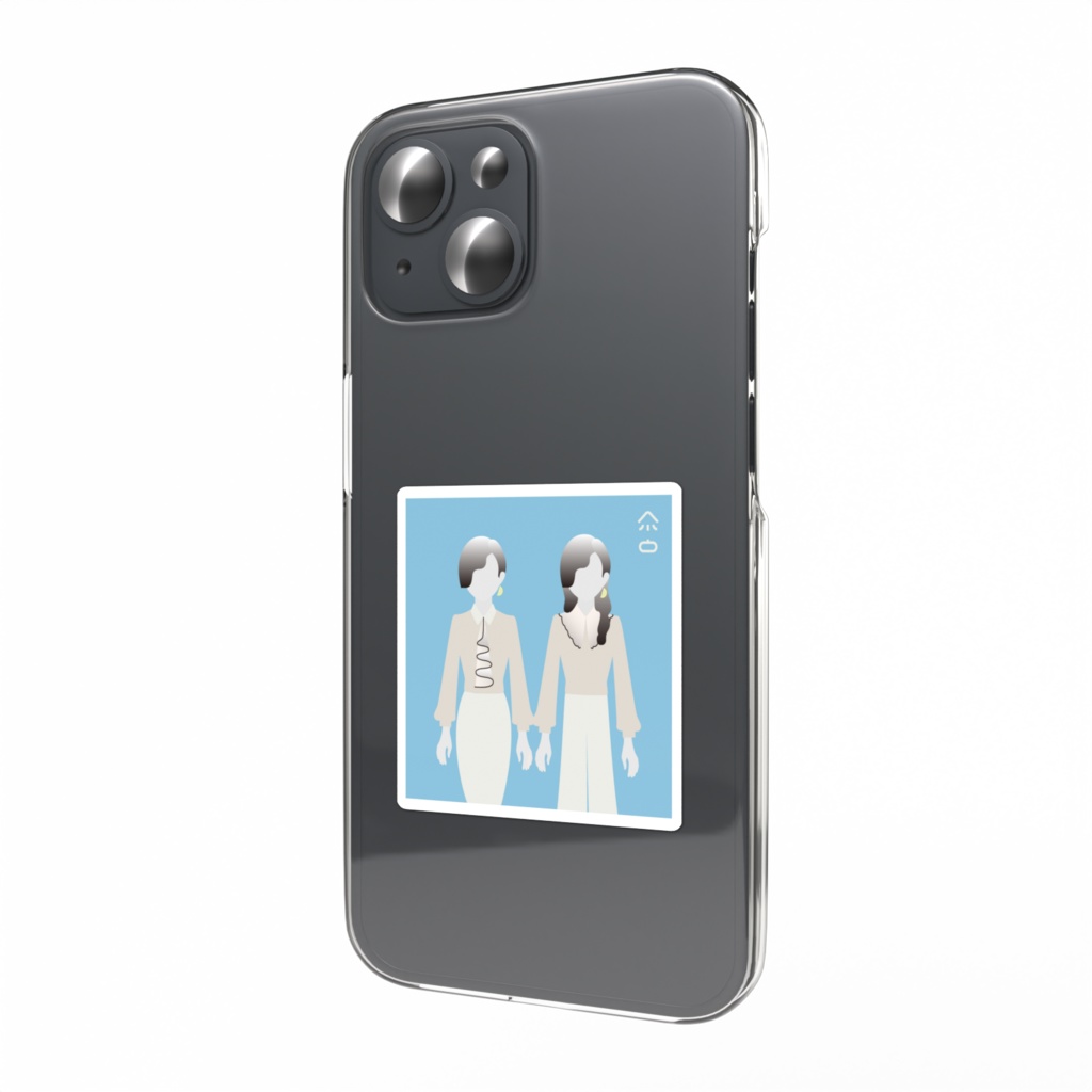 牡蠣のステッカー