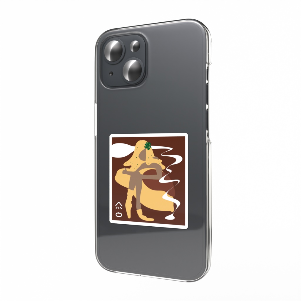 オムハヤシのステッカー