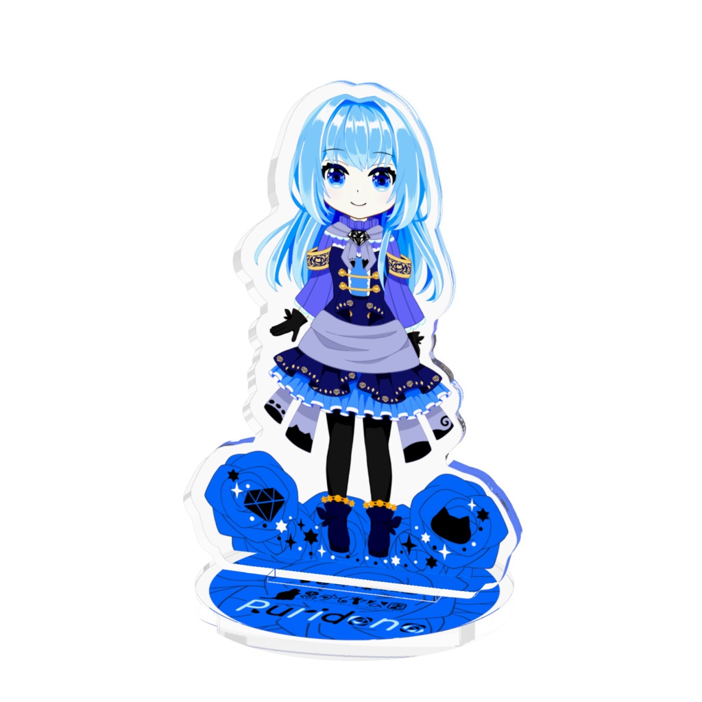 【2周年記念】Vtuber瑠璃殿のアクリルスタンド